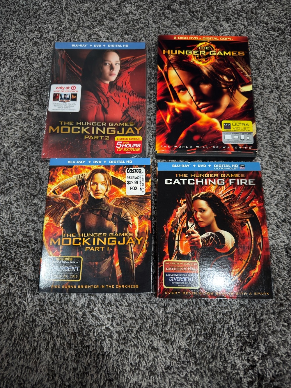 Hunger Games DVD Collection